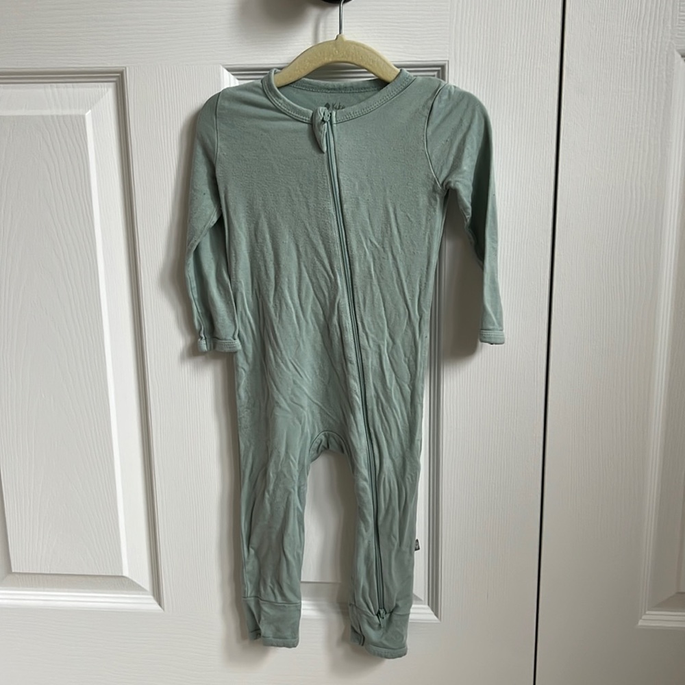 GUC Kyte Footless Romper in Sage